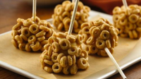 Cinnamon Burst Cheerios® Cereal Pops Recipe - BettyCrocker.com image