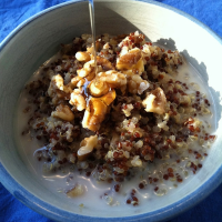 Cinnamon-Scented Breakfast Quinoa Recipe | Epicurious image