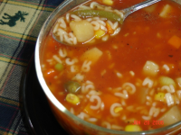 Easy Alphabet Vegetable Soup Recipe - Food.com image