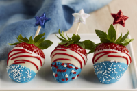 BLUE CHOCOLATE COVERED STRAWBERRIES RECIPES