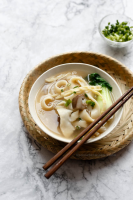 Vegetable Noodle Soup | China Sichuan Food image