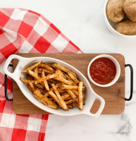 Five Guys Cajun Fries Copycat Recipe (Air Fryer or Oven Baked) image
