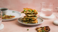 Chive & Scallions Pancakes Recipe - Food.com image