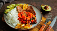 Carne en bistec - Plato Fuerte - Recetas Colombianas image