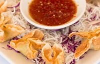 The Cheesecake Factory's Crispy Crab Wontons Recipe by ... image