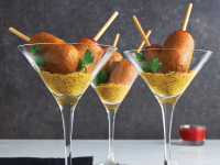 Beer-Battered Brat Corn Dogs - Hy-Vee Recipes and Ideas image