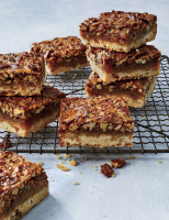 Spiced Pecan Pie Bars Recipe | Southern Living image