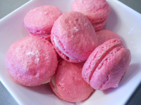 French Pink Macaroons Recipe - Food.com image