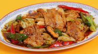 Easy Twice Cooked Pork Recipe (Chinese Pork Belly Stir-Fry ... image