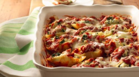 CHICKEN AND SPINACH STUFFED SHELLS RECIPES