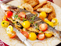 Stuffed Whole Fish-Greek Style : Recipes : Cooking Channel ... image
