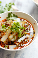 Homemade Rice Stick Noodles | China Sichuan Food image
