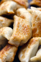 Chinese Chive Potstickers | China Sichuan Food image