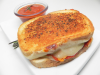 Lazy Chicken Parmesan Grilled Cheese Recipe | Allrecipes image