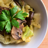 Savoy Cabbage and Mushrooms Recipe | Allrecipes image