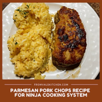Parmesan Pork Chops Recipe For Ninja Cooking System image