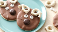 Cute Reindeer Cookies Recipe - Pillsbury.com image