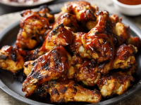 Air Fryer Honey Barbecue Chicken Wings – INFRAOVENS® image