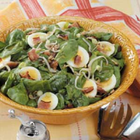 Bean Sprout Spinach Salad Recipe: How to Make It image