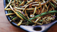 Dry-Fried Green Beans Recipe | Martha Stewart image