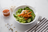 Keto Buffalo Chicken Salad With Blue Cheese Dressing ... image