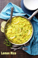 Lemon Rice Recipe | Easy Lemon Rice Side Dish Idea image