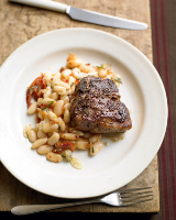 Lamb and White Beans with Rosemary Recipe | Martha Stewart image
