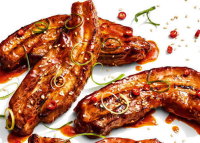 Chinese-style barbequed pork belly | Sainsbury's Recipes image