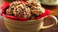 Chocolate Chip-Oatmeal Shortbread Cookies Recipe ... image