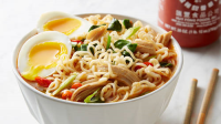 Easy Spicy Chicken Ramen Noodle Soup Recipe - Tablespoon.com image