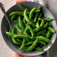 Minty Sugar Snap Peas Recipe: How to Make It image