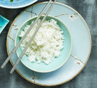 Steamed white rice recipe | BBC Good Food image