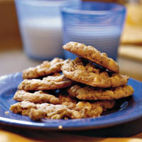 White Chocolate Chip-Oatmeal Cookies Recipe | MyRecipes image