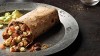 Easy Sausage and Egg Breakfast Burrito Recipe - Jimmy Dean image