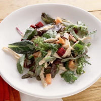 Kickin' Asian Chicken Salad Recipe | MyRecipes image