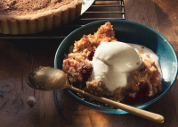 Pear, Almond, and Dried-Cherry Brown Betty Recipe | Bon ... image