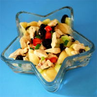 PASTA SALAD WITH CHICKEN AND VEGETABLES RECIPES