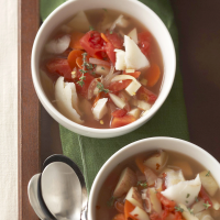 Fish and Vegetable Soup Recipe | EatingWell image