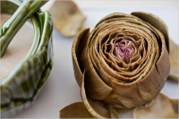 Steamed Artichokes With Vinaigrette Dipping Sauce Recipe ... image