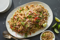 Cold Noodle Salad With Spicy Peanut Sauce Recipe - NYT Cooking image