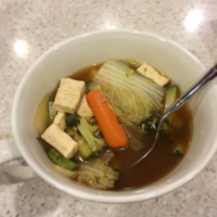 Thai Vegetable Tofu Soup Recipe - Food.com image