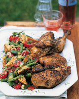Simple Salt-and-Pepper Grilled Chicken Recipe | Martha Stewart image