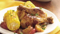 Home-Style Chicken and Corn Recipe - BettyCrocker.com image