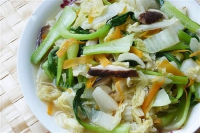 Stir-Fry Bok Choy and Napa Cabbage with ... - Recipes image