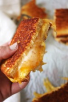 Fancy Schmancy Grilled Cheese - The Garlic Diaries image