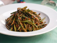 Blistered Green Beans with Spicy Chile Sauce Recipe ... image