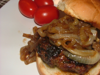Caramelized Onion Burgers Recipe - Food.com image