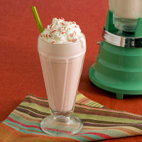Peppermint Milk Shake Recipe | MyRecipes image