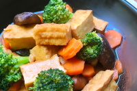 Braised Tofu with Mushrooms | Asian Inspirations image
