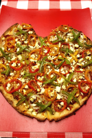 Pizza with Pepper, Onion and Feta Recipe | Allrecipes image